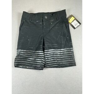 Art Class Boys Black Hybrid Swim Shorts Size 4 NWT UPF 50 Beach Surf